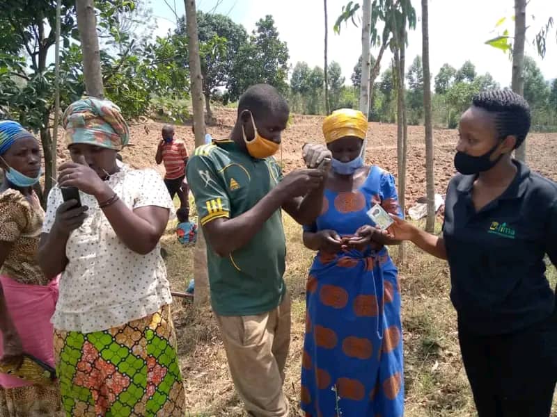 Farmers in a meeting